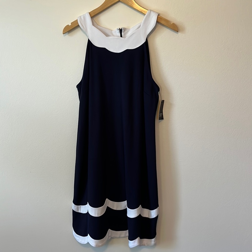 Crown and ivy scalloped edge dress New With Tags
